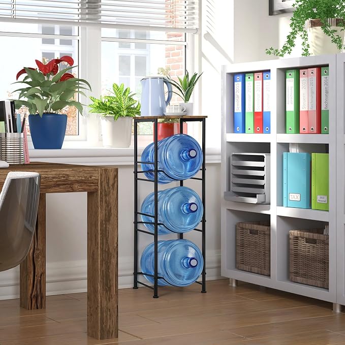 5 Gallon Water Bottle Jug Holder 3-Tier Water Bottle Holder Organizer - Image 6