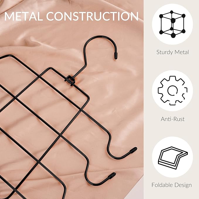 ZEDODIER 4 Pack Tank Top Hanger Space Saving, Bra Hangers - Image 6
