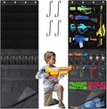 Over the Door Organizer for Toy Guns, Toys Storage Back of Door Hanging by Unknown