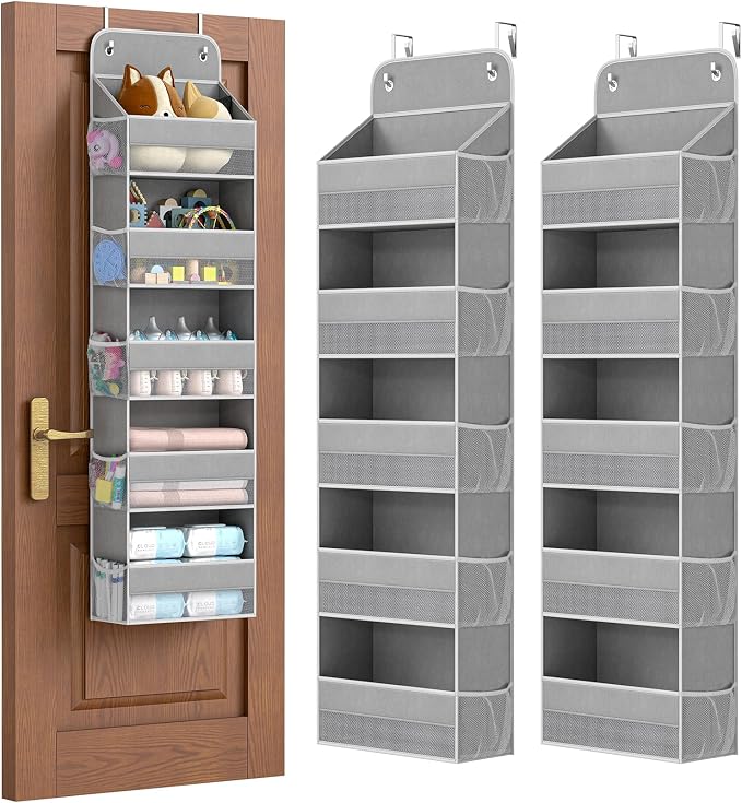 LAMU 5 Tier Over The Door Organizer Hanging, Swing by YourHome-OrganizationHelper