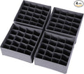 DIOMMELL 4 Pack Foldable Cloth Storage Box Closet Dresser Drawer Organizer by DIOMMELL