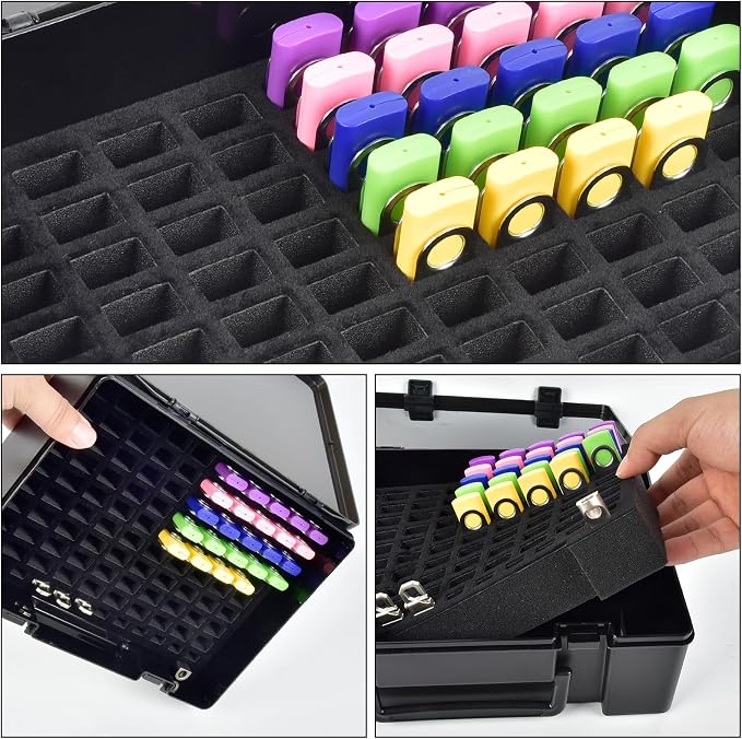 Flash Drive Case USB Memory Stick SD Card Storage Organizer- Holds 134pcs Thumb - Image 4