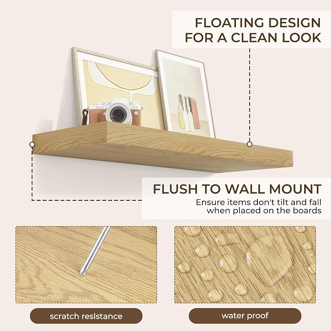 RICHFOCUS 36Inch Floating Shelves - Image 6