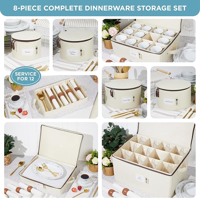 Hard Shell China Storage Containers 8-Piece Set Moving Boxes - Image 6