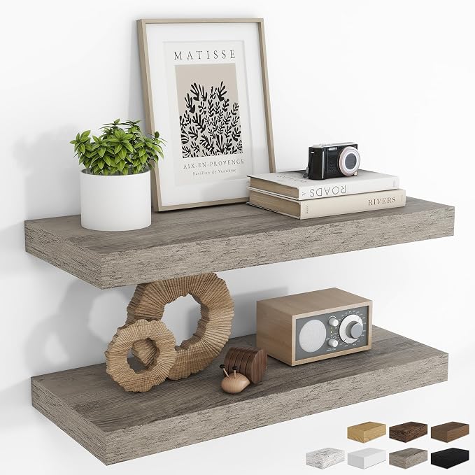 RICHFOCUS 24Inch Floating Shelves by Unknown