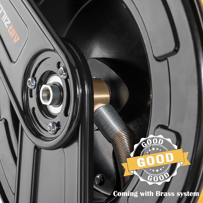 Premium Steel Retractable Air Hose Reel - Image 4