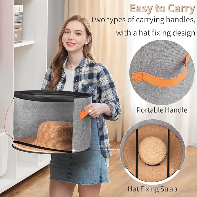 Oversized Clear Hat Storage Box - Image 6