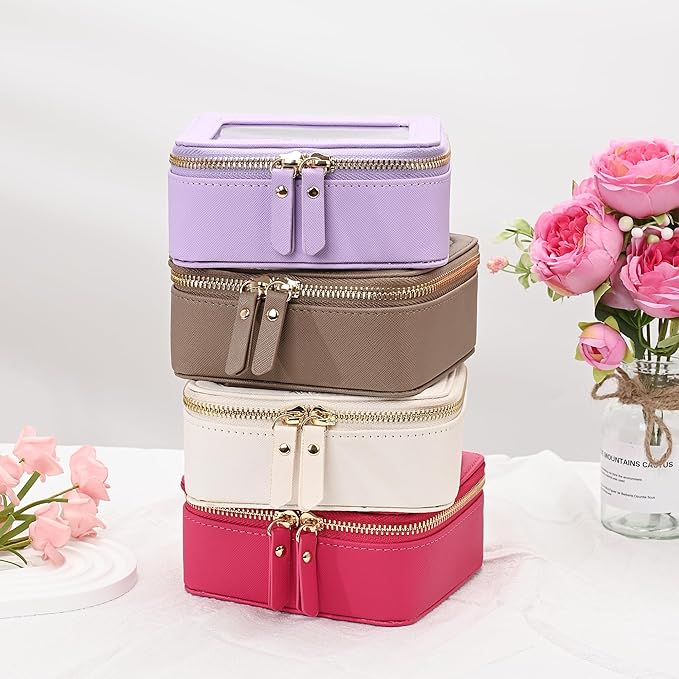 Aveniee Mini Clear Makeup Bag, Small Cosmetic Bags Travel Toiletry Pouch - Image 7