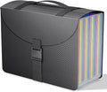 File Organizers with Handle, Portable Expanding File Folder, 25 Pockets by TOPCJ