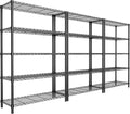 Storage Shelves, 5-Tier Adjustable Metal Industrial Utility Shelf Rack by Unknown