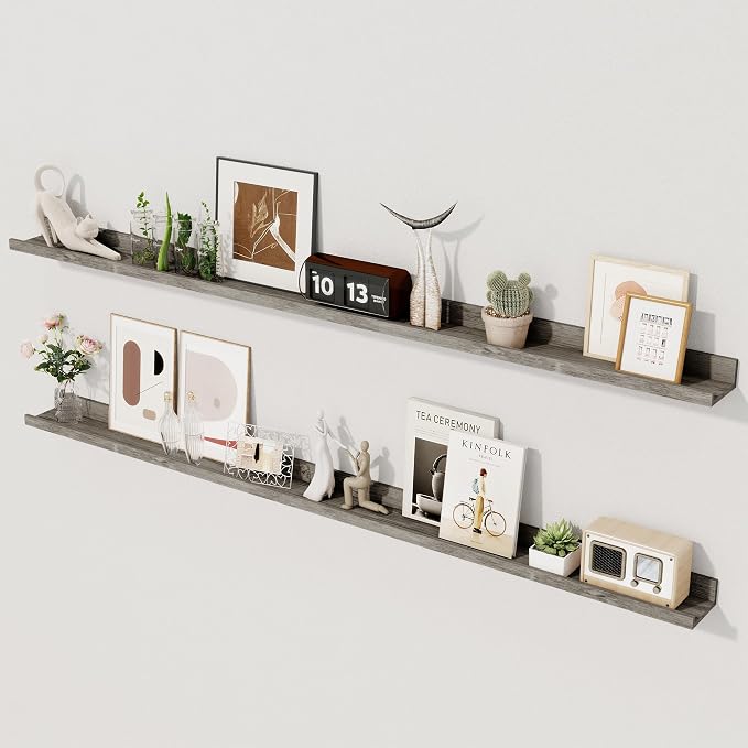 Axeman Grey Floating Shelves by Axeman