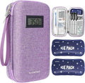 Insulin Cooler Travel Case, EVA Insulation Travel Medicine Kit by SUZAMED