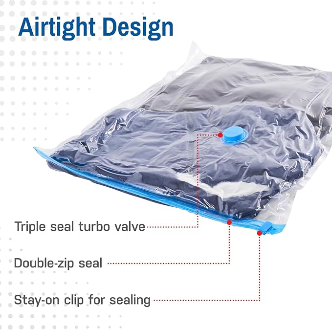 20-Pack Variety Vacuum Storage Bags - Image 5