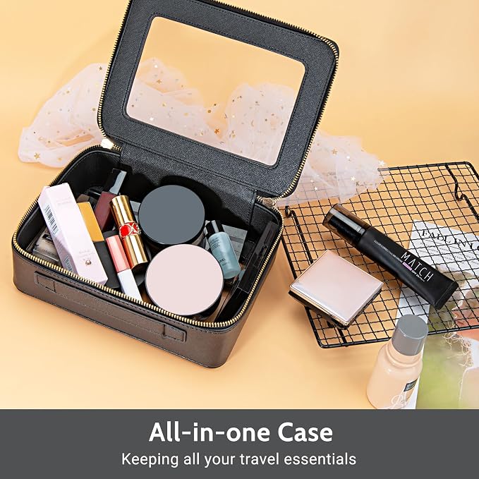 Aveniee Clear Makeup Bag Set - Image 5