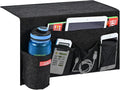 Linen 5 Pockets Bedside Caddy, Bedside Storage Organizer by ZAFIT