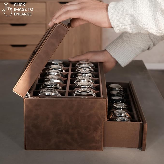 TAWBURY 24 Slot Watch Box for Men - Image 7