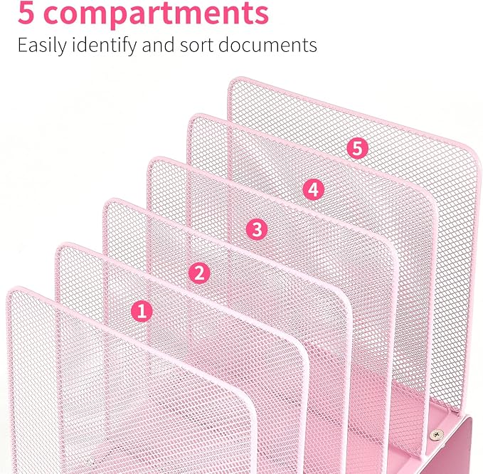 File Organizer for Desk, Desk Organizer - Image 2