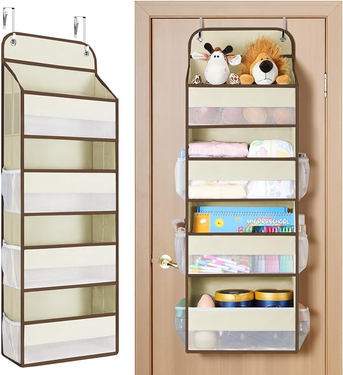 Yecaye Over The Door Organizer, Heavy Duty Hanging Organizers and Storage by Yecaye