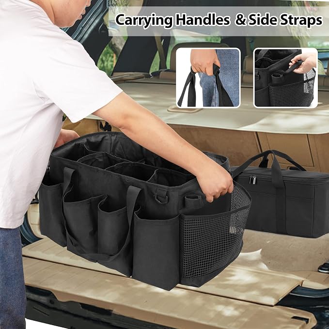 Detailing Bag with Polisher Carry Bag, Large Detail Car Care Box - Image 5