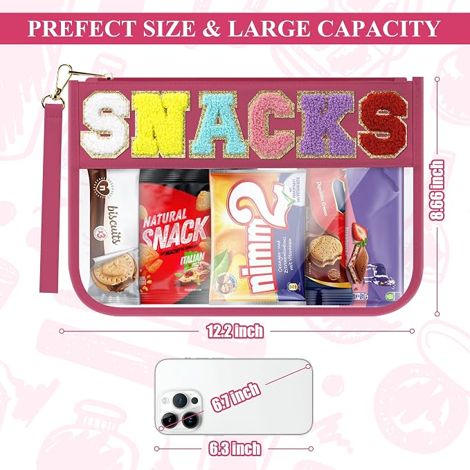 Snack Bag for Travel & Makeup - Image 2