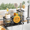 Cisily Sink Caddy With Smiley Face Sponge Holder, 304 Stainless Steel Rustproof by CISILYHOMELIFE