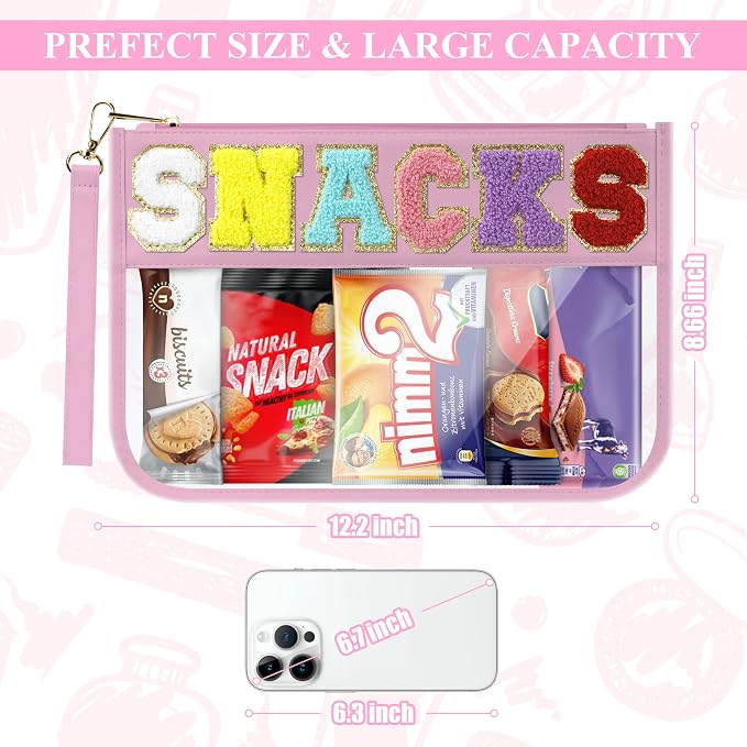 Snack Bag for Travel & Makeup - Image 2