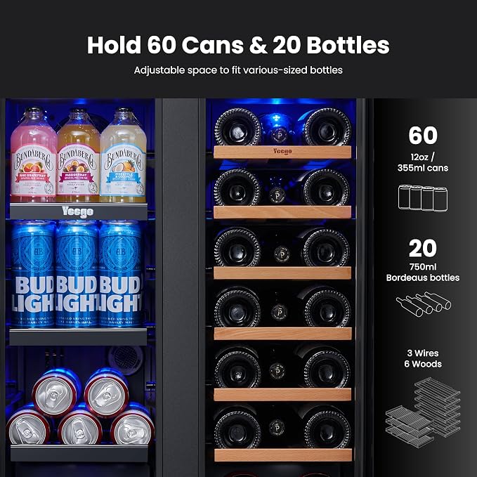 Yeego Wine and Beverage Refrigerator - Image 3