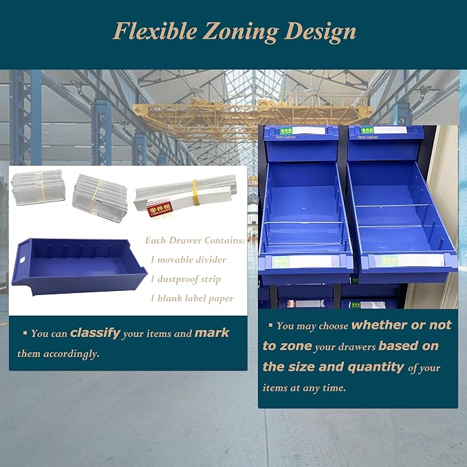 Parts Cabinet Screw Hardware Spare Parts Storage Organizer - Image 4
