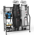 PLKOW Golf Bag Storage Garage Organizer, Extra Large Size Golf Bag Storage by PLKOW