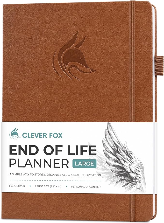 Clever Fox End of Life Planner – Final Arrangements Organizer by CleverFox