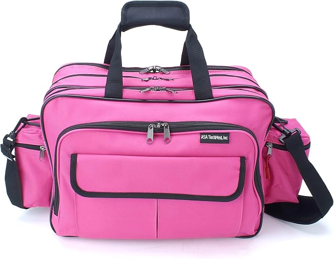 ASA TECHMED Nursing Bag with Compartments – Durable Medical Equipment Shoulder - Image 6