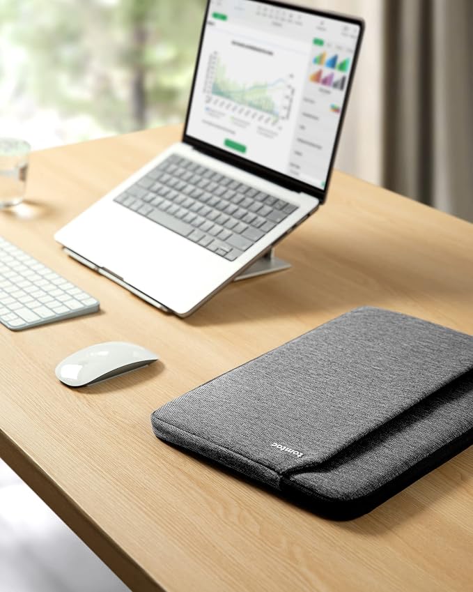 tomtoc Slim Laptop Sleeve for 14-inch MacBook Pro M5/M4/M3/M2/M1 Pro/Max - Image 7