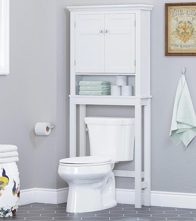 Spirich Over The Toilet Storage Cabinet, Bathroom Shelf Over The Toilet by SpirichLLC