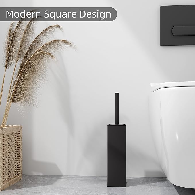 Stainless Steel Toilet Bowl Brush and Holder - Image 2