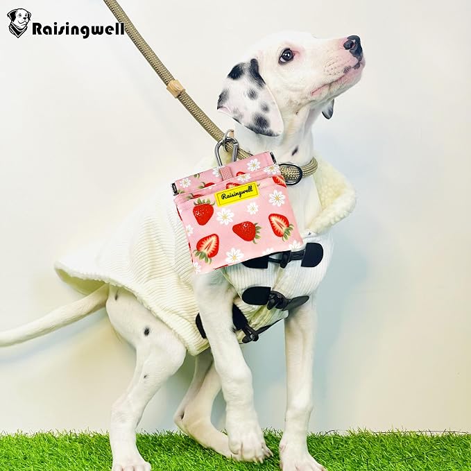 Dog Treat Pouch, Cotton Pocket Sized Training Holder, Hand Free Walking Funny - Image 6