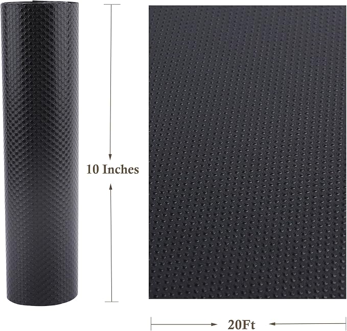 Shelf Liner Non-Slip 10 Inch Wide X 20 Ft Kitchen Cabinet Drawer Liners - Image 7