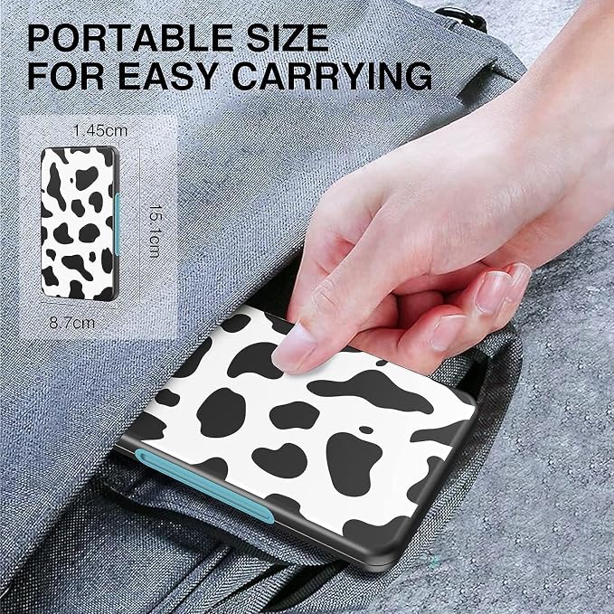 HEIYING SD Card Holder for Memory SD Card and Micro Card, Portable SD Card - Image 6