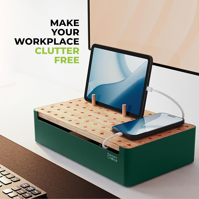 Prosumer's Choice Bamboo Charging Station - Image 7