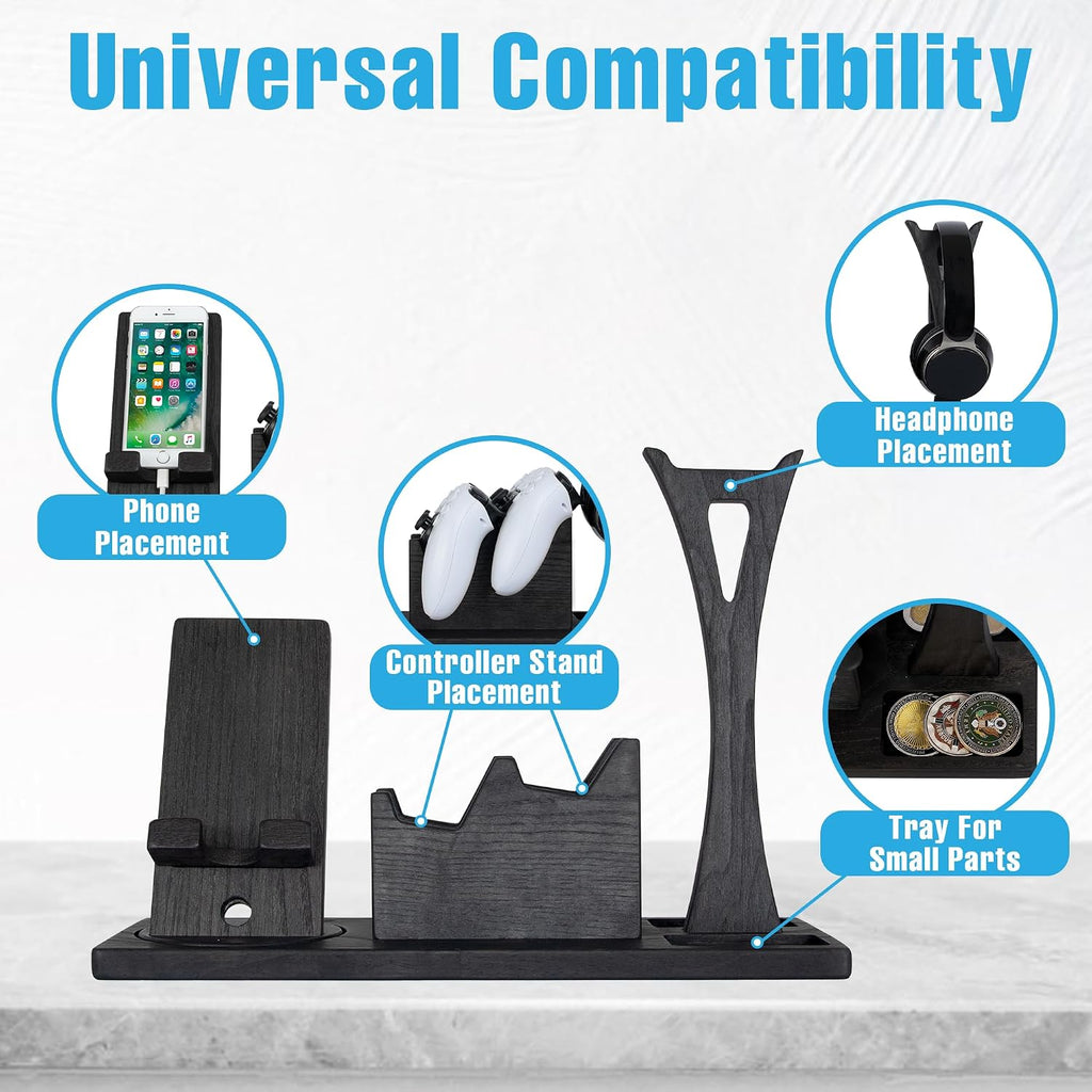 Unique Gift for Gamers, Game Room Decor. Unique Gaming Organizer with