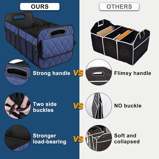 Deosk Car Trunk Organizer for SUV, Car Organizers and Storage - Image 2