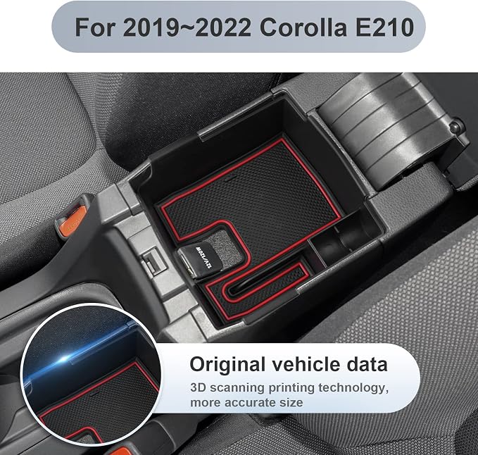 SKTU for 2020 2021 2022 2023 2024 2025 2026 Toyota Corolla Center Console - Image 5