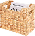 Magazines Holders, Handwoven Magazine Basket by BOERSHUN