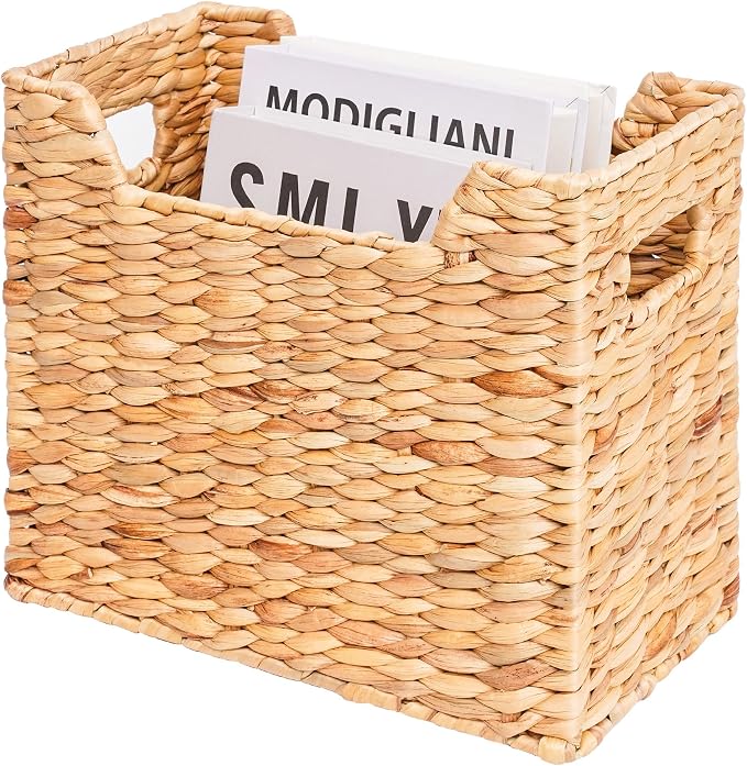 Magazines Holders, Handwoven Magazine Basket by BOERSHUN