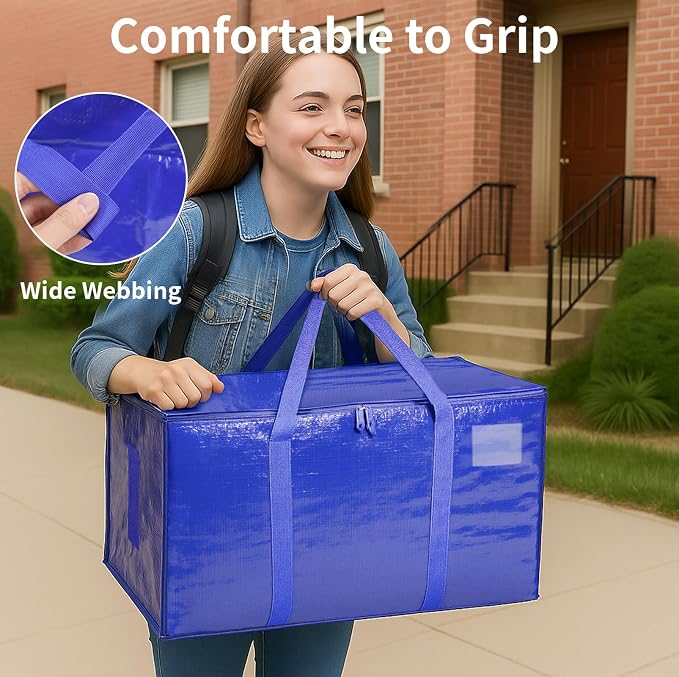 6 Pack-Extra Large Heavy Duty Moving Bags - Image 6