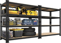 PrimeZone 40" W x 20" D x 59" H Heavy Duty Storage Shelves, 4 Tier Adjustable by PrimeZone