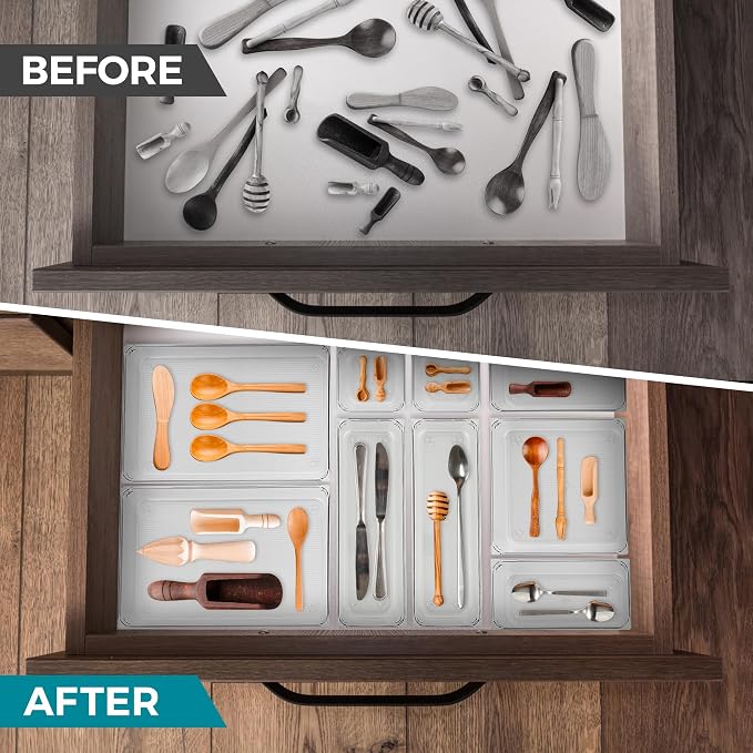 4 Pack Drawer Organizer - Image 6