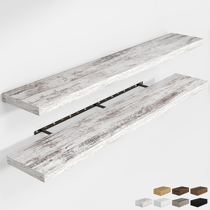 RICHFOCUS 72Inch Floating Shelves by Unknown