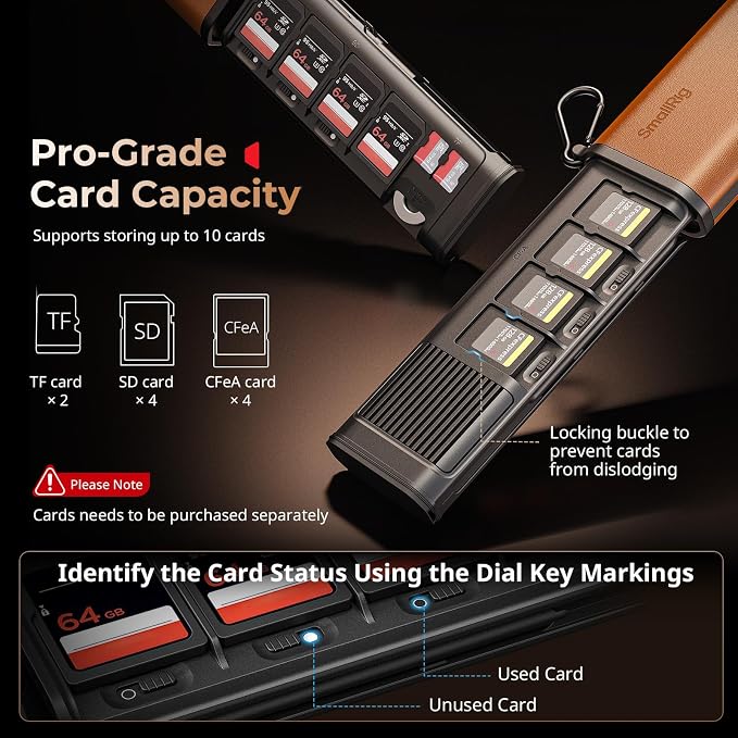 SmallRig Multifunctional Card Reader & Card Holder, - Image 6