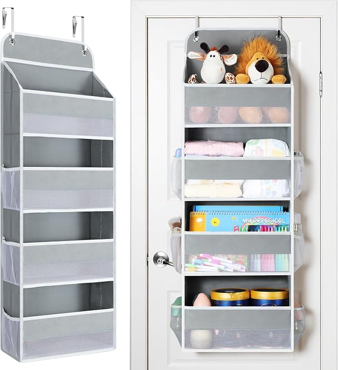 Yecaye Over The Door Organizer, Heavy Duty Hanging Organizers and Storage by Yecaye