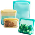 Stasher Premium Silicone Reusable Food Storage Bags, Endangered Seas, Lunch Bag by Stasher